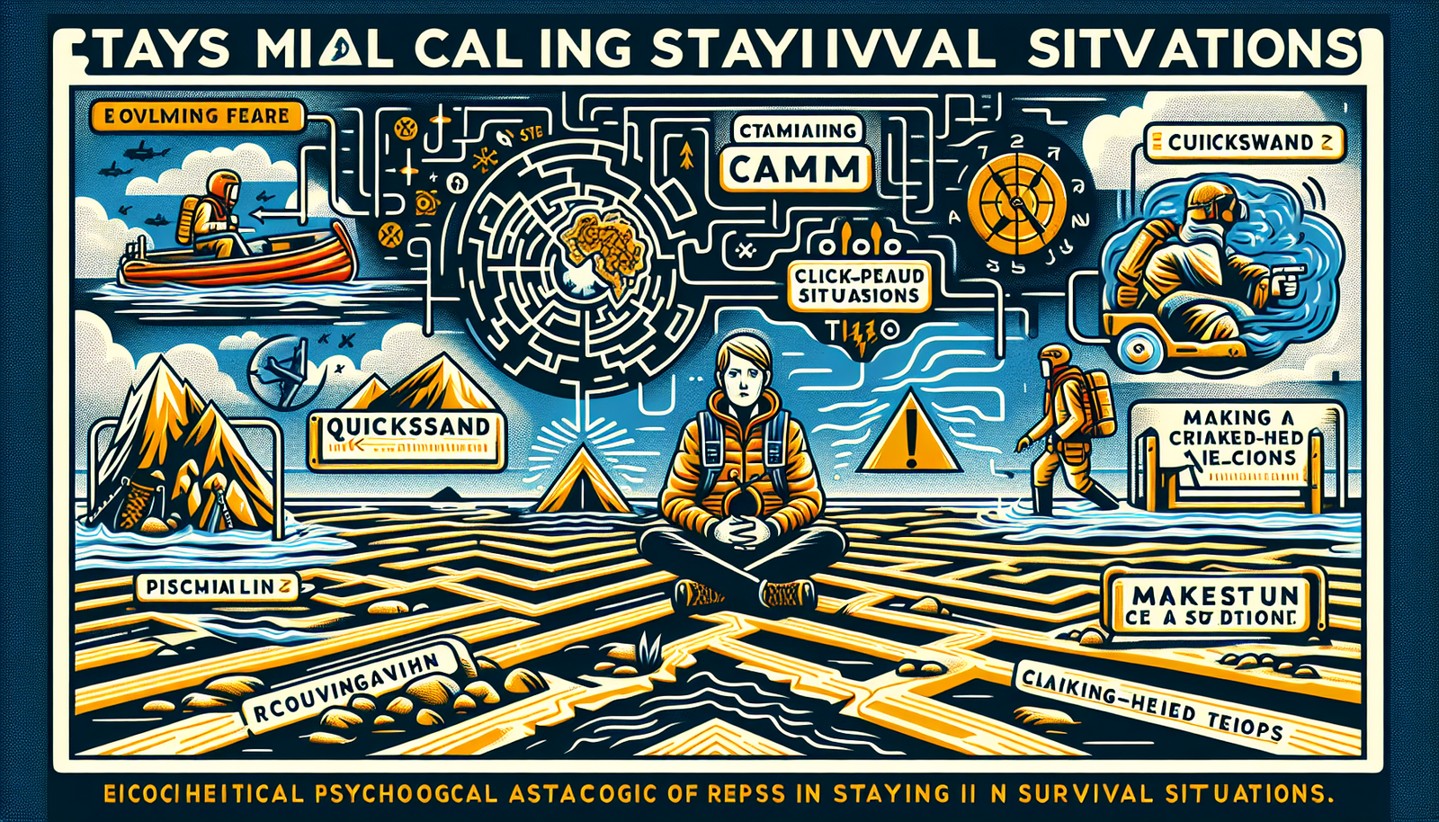 Psychological tips for staying calm in survival situations