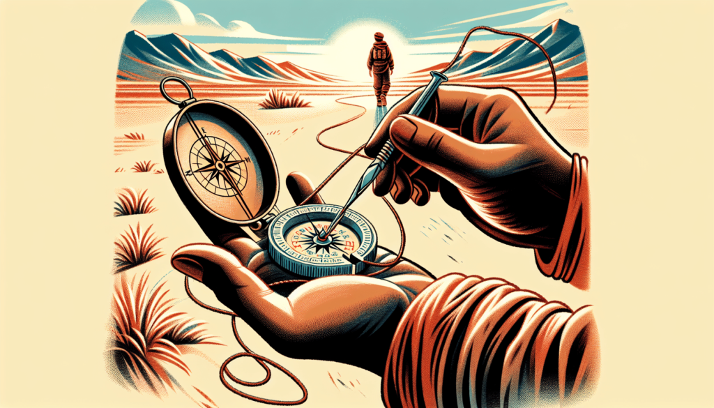 DIY Compass: Navigate Like A Pioneer With A Needle And Thread