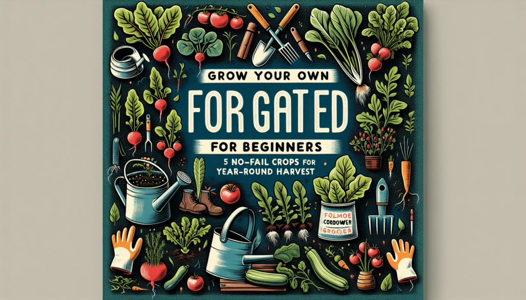 Grow Your Own Food For Beginners: 5 No-Fail Crops For Year-Round Harvest