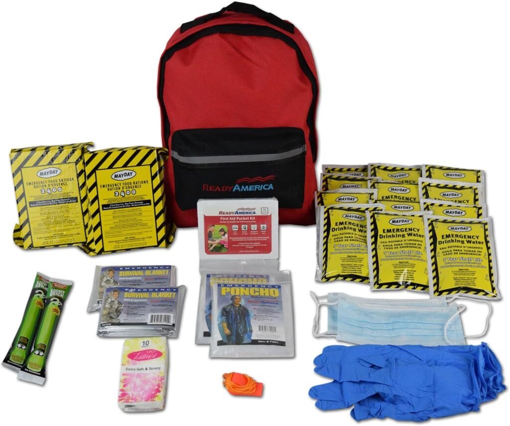 Ready America 70180 72 Hour Emergency Kit, 1-Person