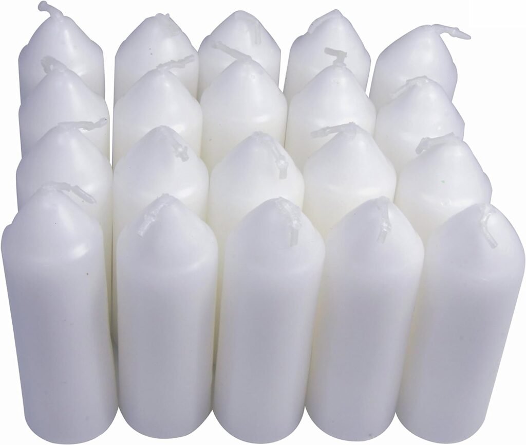 UCO 9-Hour White Candles for UCO Candle Lanterns and Emergency Preparedness