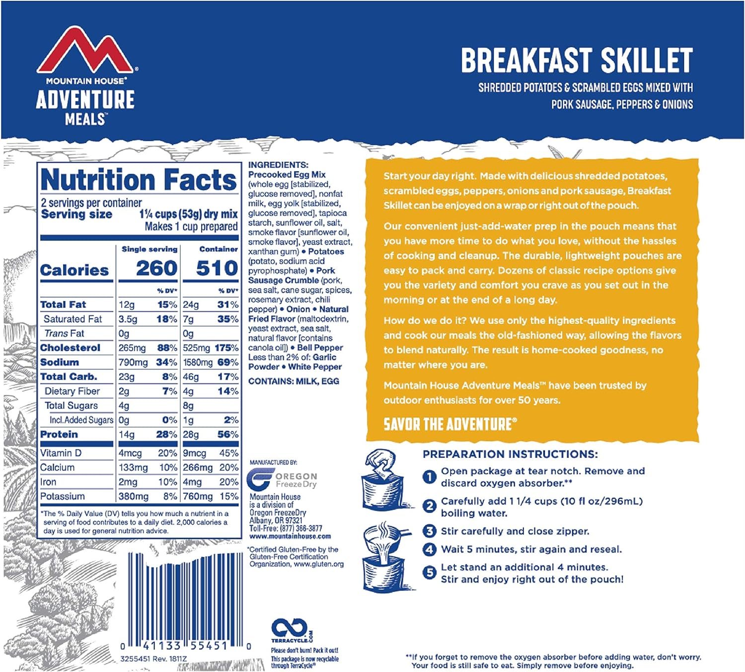 Mountain House Breakfast Skillet Review